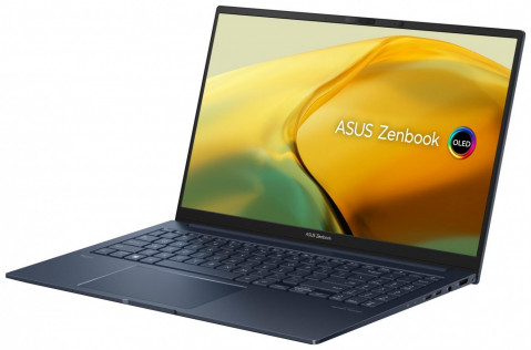 ASUS Zenbook 15 OLED UM3504DA-NX164W Ryzen 7 7735U 15.6" 2.8K OLED 120Hz 400nits Glossy 32GB LPDDR5 SSD1TB Radeon Graphics WLAN+BT Cam 67WHrs Win11 Ponder Blue - Galeria zdjęcie 4