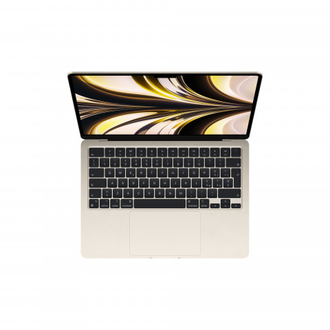 Apple 13-inch MacBook Air: Apple M2 chip with 8-core CPU and 8-core GPU, 256GB Starlight - Galeria zdjęcie 3