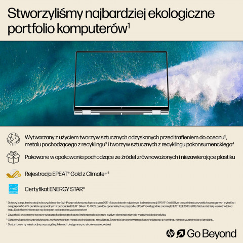 HP ENVY x360 16-ac0003nw Ultra 7 155U 16,0"WUXGA Touch AG IPS 300nits 16GB DDR5 SSD1TB Intel Arc 5MP Win11 2Y Glacier Silver - Galeria zdjęcie 4