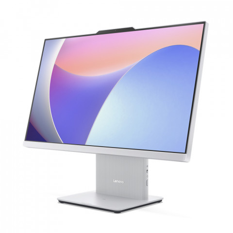 Lenovo IdeaCentre AIO 24IRH9 i3-1315U 23.8" FHD IPS AG 250nits 100Hz 8GB DDR5 5200 SSD512 Intel UHD Graphics Win11 Cloud Grey - Galeria zdjęcie 3
