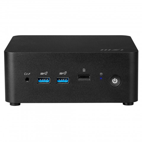 MSI Cubi NUC 1M-003EU i3-100U 8GB SSD512GB Intel UHD Graphics AX211 WiFi 6E Windows 11 Pro Black - Galeria zdjęcie 8