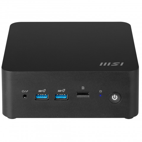 MSI Cubi NUC 1M-003EU i3-100U 8GB SSD512GB Intel UHD Graphics AX211 WiFi 6E Windows 11 Pro Black - Galeria zdjęcie 10