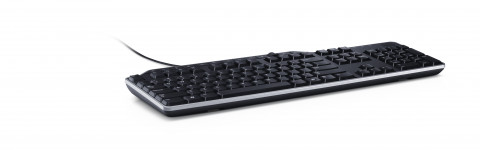 Klawiatura Dell KB-522 przewodowa biznesowa multimedialna USB czarna - Galeria zdjęcie 9