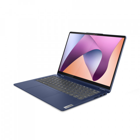 Lenovo Flex-5-14ABR8 Ryzen 7 7730U 14" WUXGA Touch 16GB DDR4 SSD512 BT BLKB FPR x360 Win11 Abyss Blue (REPACK) 2Y - Galeria zdjęcie 3