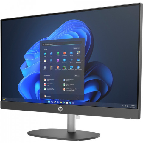 HP ProOne 240 G10 AIO i5-1335U 23,8"FHD 16GB DDR4 3200 SSD512 Intel Iris Xe Graphics W11Pro 3Y OnSite Black - Galeria zdjęcie 2