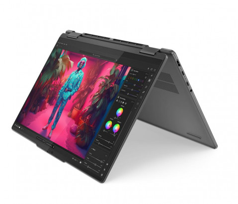 Lenovo Yoga 7 2-in-1 14AHP9 Ryzen 7 8840HS 14" WUXGA OLED 400nits Glossy 16GB LPDDR5x-6400 SSD512 Radeon 760M Graphics Win11 Storm Grey - Galeria zdjęcie 7