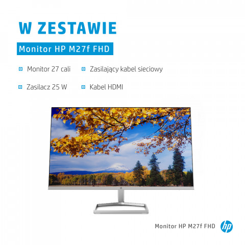 MONITOR HP LED, IPS 27" M27f (2G3D3E9) - Galeria zdjęcie 10