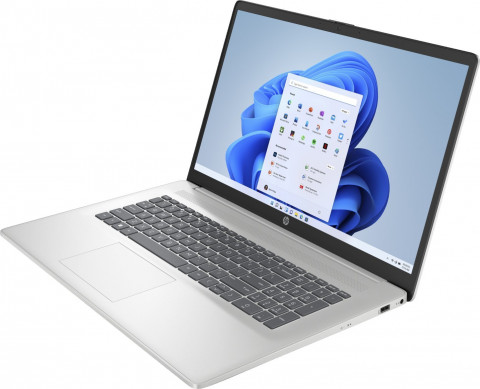HP 17-CN4033CL Core 5 120U 17.3"FHD 16GB SSD512 BT BLKB Win11 Natural Silver (REPACK) 2Y - Galeria zdjęcie 3