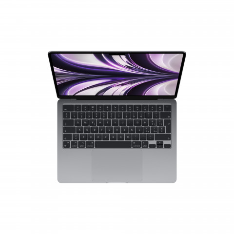Apple 13-inch MacBook Air: Apple M2 chip with 8-core CPU and 8-core GPU, 256GB - Space Gray - Galeria zdjęcie 3