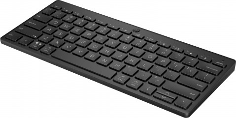 Klawiatura HP 350 Compact Multi-Device Bluetooth Keyboard bezprzewodowa czarna 692S8AA - Galeria zdjęcie 2