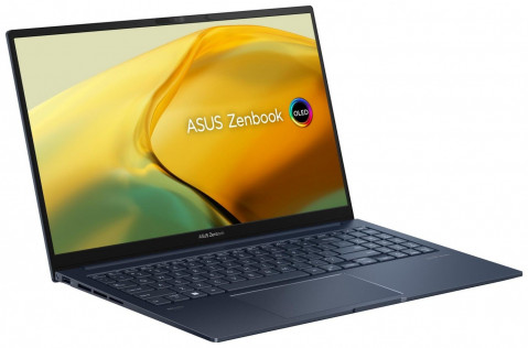 ASUS Zenbook 15 OLED UM3504DA-NX164W Ryzen 7 7735U 15.6" 2.8K OLED 120Hz 400nits Glossy 32GB LPDDR5 SSD1TB Radeon Graphics WLAN+BT Cam 67WHrs Win11 Ponder Blue - Galeria zdjęcie 2