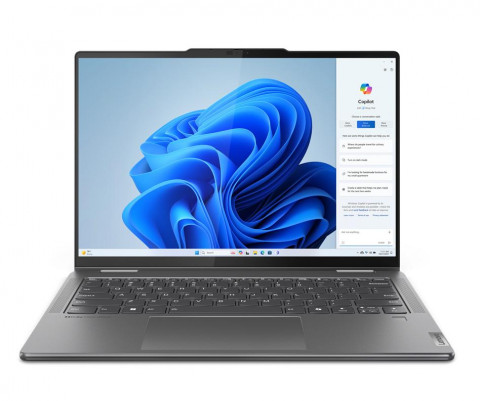 Lenovo Yoga 7 2-in-1 14AHP9 Ryzen 7 8840HS 14" WUXGA OLED 400nits Glossy 16GB LPDDR5x-6400 SSD512 Radeon 760M Graphics Win11 Storm Grey - Galeria zdjęcie 15