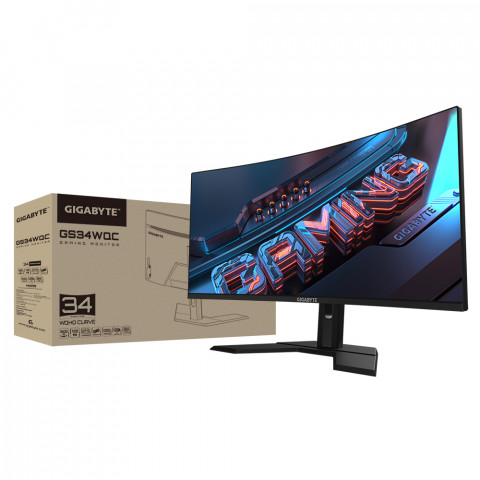 MONITOR GIGABYTE LED 34" GS34WQC 120Hz - Galeria zdjęcie 9