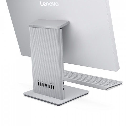 Lenovo IdeaCentre AIO 24IRH9 i3-1315U 23.8" FHD IPS AG 250nits 100Hz 16GB DDR5 5200 SSD512 Intel UHD Graphics Win11 Cloud Grey - Galeria zdjęcie 13