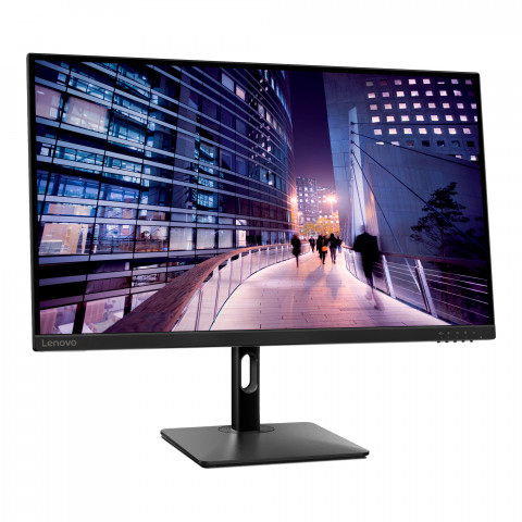 Lenovo N27p 27"UHD IPS 350nits AG HDMI, DP,USB Raven Black - Galeria zdjęcie 4