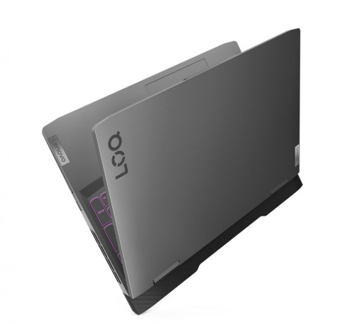 Lenovo LOQ 15APH8 Ryzen 5 7640HS 15.6" FHD IPS 350nits AG 144Hz 16GB DDR5 5600 SSD1TB GeForce RTX 4060 8GB NoOS Storm Grey - Galeria zdjęcie 5