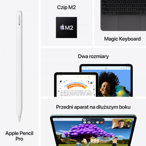Apple iPad Air 13'' Wi-Fi 128GB Starlight (2024) - Galeria zdjęcie 7