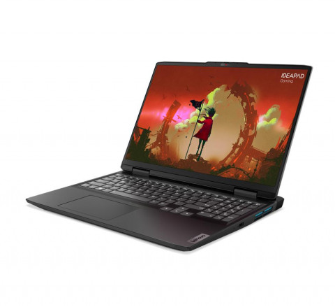 Lenovo IdeaPad Gaming 3 16ARH7 Ryzen 5 6600H 16" WQXGA IPS 500nits AG 165Hz 16GB DDR5 4800 SSD512 GeForce RTX 3050 4GB Win11 Onyx Grey - Galeria zdjęcie 2