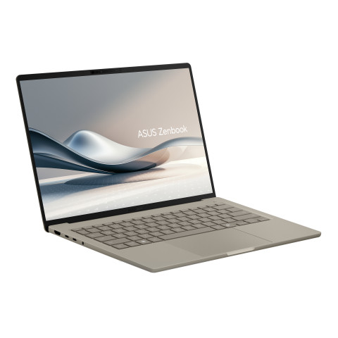 ASUS Zenbook A14 UX3407RA-QD020W X Elite X1E 78 100 14.0" WUXGA OLED 60Hz 400nits Glossy 32GB LPDDR5X SSD1TB Qualcomm Adreno GPU WLAN+BT Cam 70WHrs Win11 Zabriskie Beige - Galeria zdjęcie 3