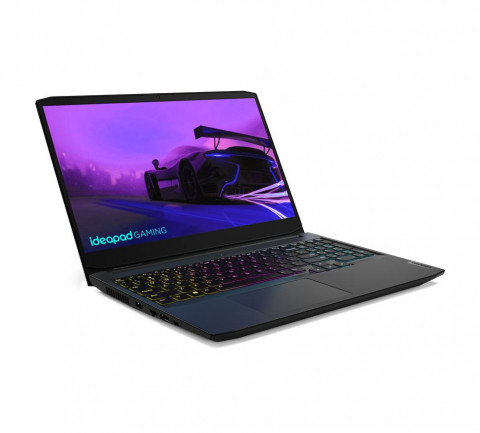 Lenovo IdeaPad Gaming 3 15IHU6 i7-11370H 15.6" FHD IPS 250nits AG 8GB DDR4-3200 512GB SSD M.2 2280 PCIe 3.0x4 NVMe GeForce RTX 3050 Ti 4GB GDDR6 Shadow Black 82K100REPB Windows 11 Home 64 - Galeria zdjęcie 2