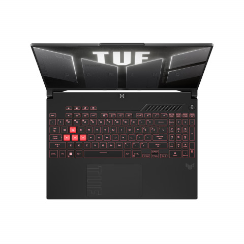 ASUS TUF Gaming A16 FA607NU-R5085W Ryzen 5 7535HS 16.0" FHD+ 144Hz Value IPS-level 300nits AG 8GB DDR5 SSD512 GeForce RTX 4050 6GB LAN WLAN+BT Cam720p 56Wh Win11 Mecha Gray - Galeria zdjęcie 2