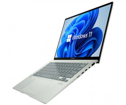 ASUS Zenbook 14 UX3402ZA-KP375W i5-1240P 14.0"IPS Non Glare 400nits 16GB SSD512 Intel Iris Xe Graphics G7 Win11 Aqua Celadon 2Y - Galeria zdjęcie 3