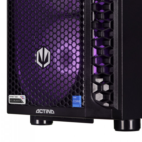 Komputer Actina PB ENDORFY 12400F/16GB/1TB/RTX4060/600W - Galeria zdjęcie 7