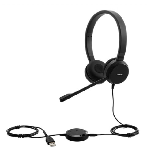 Lenovo Wired VOIP Stereo Headset 4XD0S92991 - Galeria zdjęcie 4