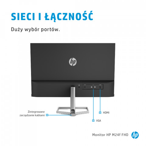 MONITOR HP LED, IPS 23,8" M24f (2D9K0E9) - Galeria zdjęcie 7