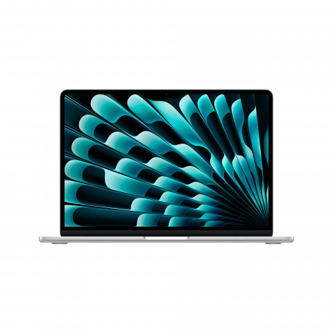 Apple 13-inch MacBook Air: Apple M3 chip with 8-core CPU and 8-core GPU, 16GB, 256GB SSD Silver - Galeria zdjęcie 1