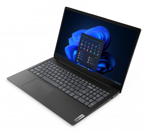 Lenovo V15 G4 IRU i3-1315U 15,6”FHD AG IPS 8GB SSD256 UHD 64EUs Cam720p LAN 38Wh NoOS 3Y Black - Galeria zdjęcie 3