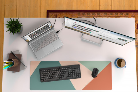 Zestaw klawiatura + mysz HP 330 Wireless Mouse and Keyboard Combo czarne 2V9E6AA - Galeria zdjęcie 3