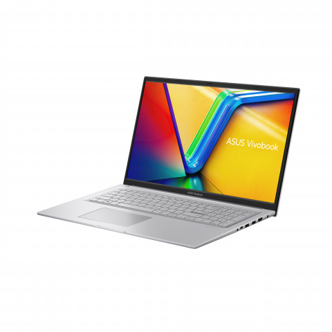 ASUS Vivobook 17 X1704VA-AU582 i5-1334U 17.3"FHD IPS-level Panel 60Hz 250nits AG 16GB DDR4 SSD512 Intel Iris X Graphics WLAN+BT Cam720p 50WHrs NoOS Cool Silver - Galeria zdjęcie 4