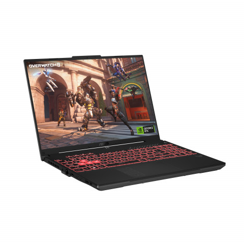 ASUS TUF Gaming A16 FA607NU-R5085W Ryzen 5 7535HS 16.0" FHD+ 144Hz Value IPS-level 300nits AG 8GB DDR5 SSD512 GeForce RTX 4050 6GB LAN WLAN+BT Cam720p 56Wh Win11 Mecha Gray - Galeria zdjęcie 6