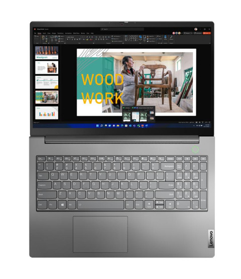 Lenovo ThinkBook 15 G4 i5-1235U 15,6"FHD AG 300 nit IPS 16GB_3200MHz SSD512 IrisXe Aluminium TB BLK 45Wh W11Pro 3Y OnSite - Galeria zdjęcie 9