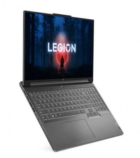 Lenovo Legion Slim 5 16APH8 Ryzen 7 7840HS 16" WQXGA IPS 300nits AG 16GB DDR5 5600 SSD512 GeForce RTX Win11 Storm Grey - Galeria zdjęcie 7