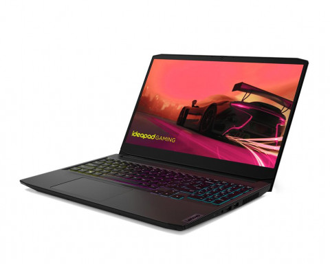 Lenovo IdeaPad Gaming 3 15ACH6 Ryzen 5 5500H 15.6" FHD IPS 300nits AG 144Hz 8GB DDR4 3200 SSD512 GeForce RTX 2050 4GB NoOS Shadow Black - Galeria zdjęcie 2