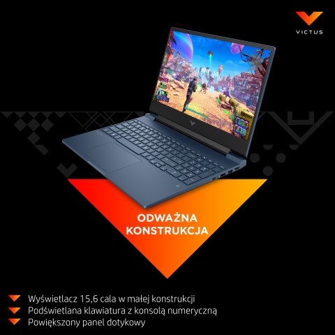 HP Victus 15-FA0005TG i5-12450H 15.6" FHD 144Hz 8GB SSD 256GB BT BLKB LAN GeForce GTX 1650 4GB Win 11 (REPACK) 2Y - Galeria zdjęcie 14