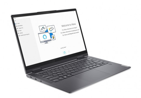 Lenovo Yoga 7 14ACN6 Ryzen 7 5800U 14" FHD IPS 300nits Glossy 16GB LPDDR4x-4266 SSD512 AMD Radeon Graphics 71Wh Win11 Slate Grey - Galeria zdjęcie 5