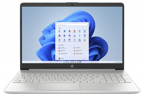 HP 15s-eq2659nw Ryzen 7 5700U 15,6"FHD AG IPS 12GB_3200MHz SSD512 Radeon RX Vega 8 Cam720p BT5 41Wh Win11 2Y Natural Silver - Galeria zdjęcie 1