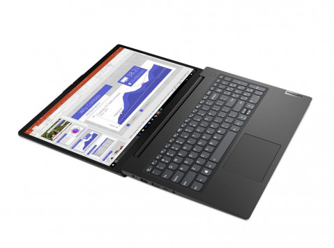 Lenovo V15 IJL G2 N4500 15,6”FHD AG 8GB SSD256 UHD LAN 38Wh NoOS 3Y Black - Galeria zdjęcie 11