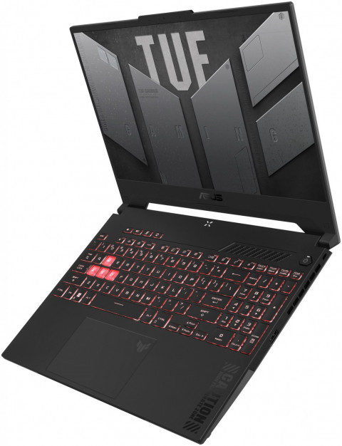 ASUS TUF Gaming A15 FA507NVR-LP017W Ryzen 7 7435HS 15.6"FHD 144Hz Value IPS-level 250nits AG 16GB DDR5 SSD512 GeForce RTX 4060 8GB WLAN+BT LAN Cam720p 90WHrs Win11 Mecha Gray - Galeria zdjęcie 3