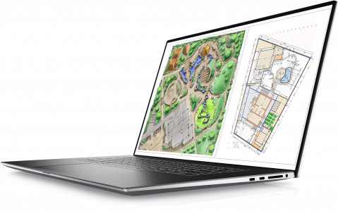 Dell Precision 5770 i7-12700H 17.0"UHD+ Touch 16GB DDR4 SSD512 RTX A2000 IR Cam Mic WLAN + BT Backlit Kb W11Pro - Galeria zdjęcie 4