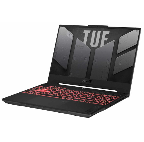 ASUS TUF Gaming A15 FA507NVR-LP005 Ryzen 7 7435HS 15.6"FHD 144Hz Value IPS-level 250nits AG 16GB DDR5 4800 SSD512 GeForce RTX 4060 8GB LAN WLAN+BT Cam720p 90WHrs NoOS Mecha Gray - Galeria zdjęcie 4
