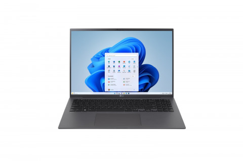 LG Gram i5-1340P 16" WQXGA 8GB SSD512 BT BLKB FPR W11Pro Charcoal Gray (REPACK) 2Y - Galeria zdjęcie 1