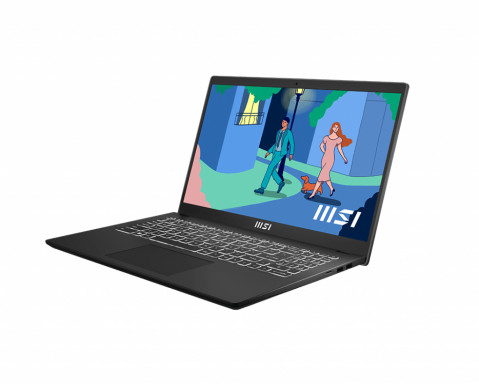 MSI Modern 15 B12MO-686PL i7-1255U 15.6" FHD 60Hz IPS-Level 16GB DDR4 3200 SSD512 Intel Iris Xe Graphics Win11 Home Plus - Galeria zdjęcie 3