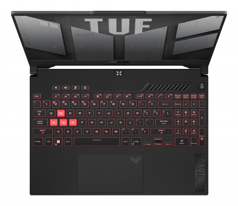 ASUS TUF Gaming A15 FA507NU-LP032W Ryzen 7 7735HS 15,6"FHD 144Hz IPS-level 250nits AG 16GB DDR5 4800 SSD1TB GeForce RTX 4050_6GB WLAN+BT LAN Cam720p 90WHrs Win11 Mecha Gray - Galeria zdjęcie 2