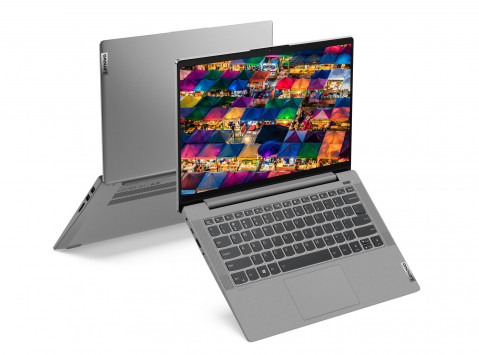 Lenovo IdeaPad 5 14ALC05 Ryzen 5 5500U 14" FHD IPS 300nits AG 8GB DDR4 3200 SSD512 AMD Radeon Graphics Win11 Platinum Grey - Galeria zdjęcie 7