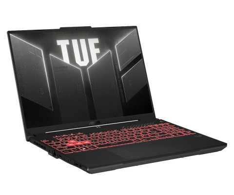 ASUS TUF Gaming A16 FA607NU-R5165 Ryzen 5 7535HS 16.0" FHD+ 144Hz Value IPS-level 300nits AG 16GB DDR5 SSD512 GeForce RTX 4050 6GB LAN WLAN+BT Cam720p 56Wh NoOS Mecha Gray - Galeria zdjęcie 2