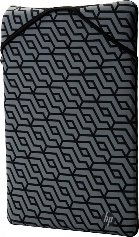 Etui HP Reversible Protective Geo Laptop Sleeve do notebooka 15,6" czarno-szare 2F2L0AA - Galeria zdjęcie 3